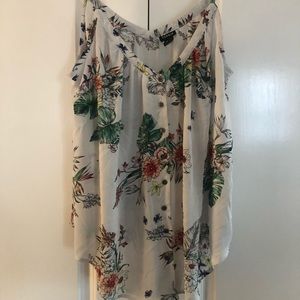 Torrid chiffon tank top